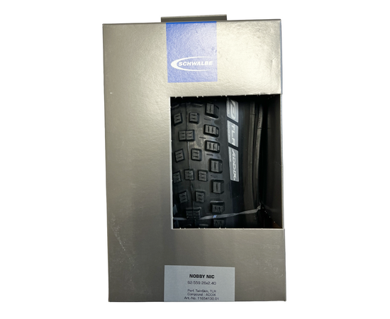 Велосипедная покрышка Schwalbe NOBBY NIC 26x2.40 (62-559), Performance (чёрный), изображение 3