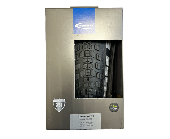 Велосипедная покрышка Schwalbe JOHNNY WATTS 29x2.35 (60-622), DD, RaceGuard (чёрный), изображение 4
