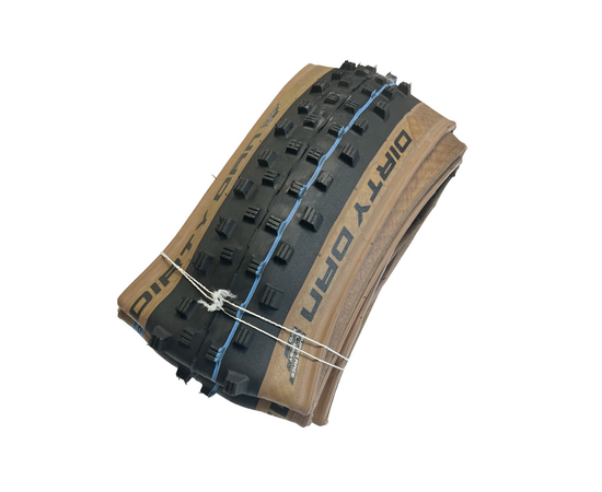 Велосипедная покрышка Schwalbe DIRTY DAN 29x2.0 (50-622), Super Race, Addix Speedgrip (чёрный, коричневая боковина), изображение 7