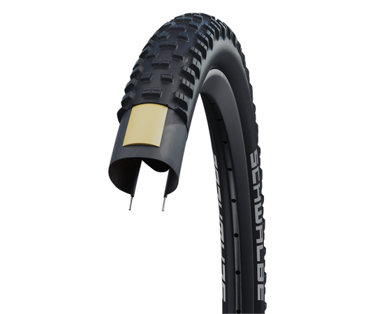 Велосипедная покрышка Schwalbe TOUGH TOM 26x2.35 (60-559), K-Guard (чёрный), Цвет: черный, Ширина: 2.35" (60 мм), изображение 2