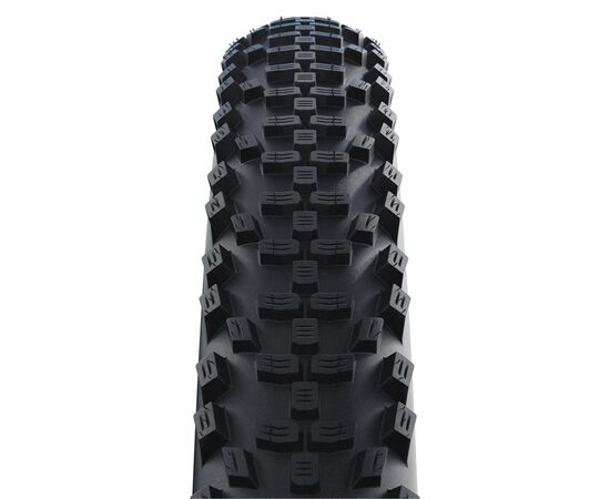 Велосипедная покрышка Schwalbe SMART SAM PLUS 27.5x2.25 (57-584), DD, GreenGuard (чёрный со светоотражающей полосой), изображение 3