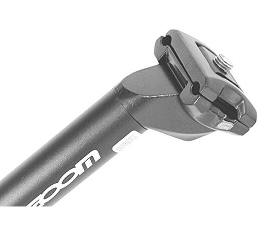 Подседельный штырь ZOOM SP-C207 (D31.6, L-400, чёрный матовый), Цвет: графитовый, Диаметр: 31.6, Длина: 400, изображение 2