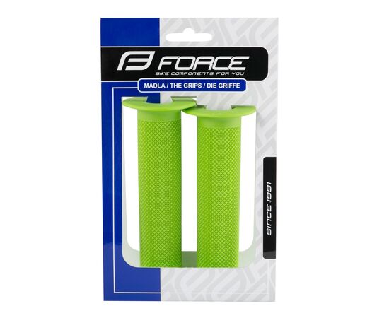 Ручки руля резиновые Force BMX130 382072 (зелёный), Цвет: зелёный, изображение 2
