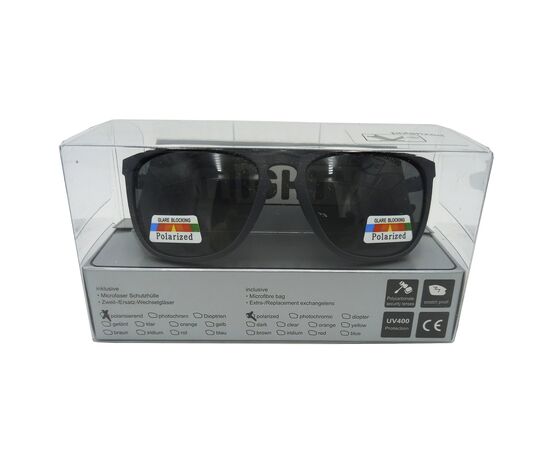 Очки солнцезащитные MIGHTY RAYON F1 поляризационные 5-710917 (чёрный), изображение 3