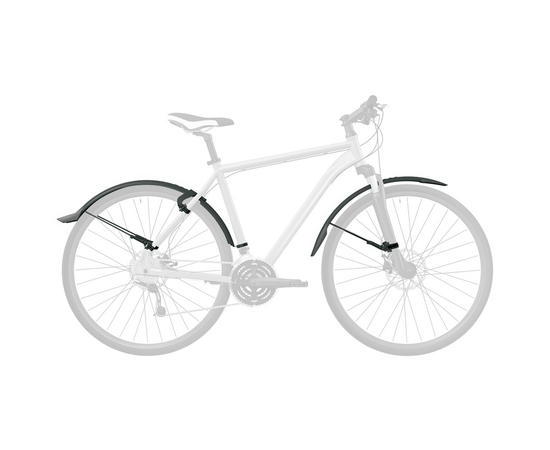 Комплект крыльев SKS VELOFLEXX 65 26"-27,5" ширина 65мм 0-11666 (чёрный), изображение 4