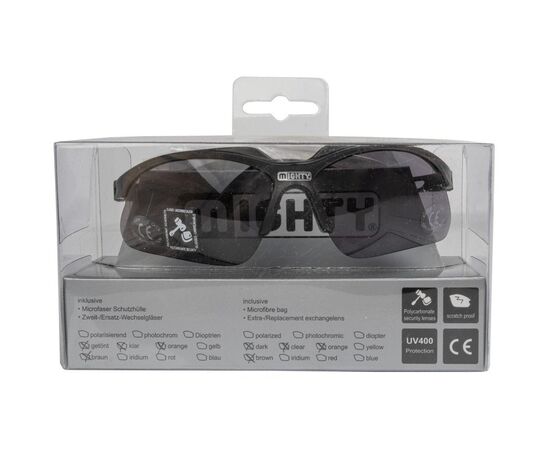 Очки солнцезащитные MIGHTY RAYON FLEX4 5-710138 (чёрный/серый), изображение 3