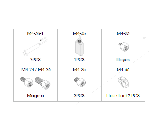 Комплект для прокачки гидравлических тормозов ASHIMA RT-BK-U-WS-1, изображение 3