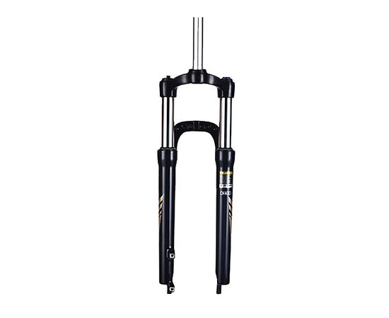 Вилка 29" ZOOM 525AMS (HL/O) ход 100 мм, Disc (чёрный), изображение 2