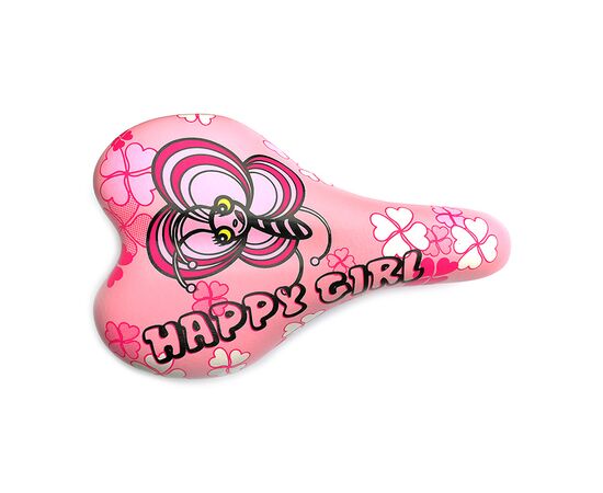 Седло DDK 1217A Happy girl (розовый), Цвет: розовый