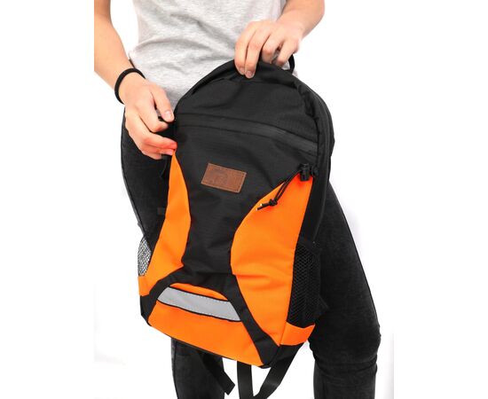 Велорюкзак Tim Sport Rider (чёрный/оранжевый), Цвет: черный, изображение 3