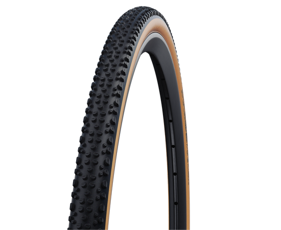 Велосипедная покрышка Schwalbe X-ONE ALLROUND 28x1,30 (33-622), RaceGuard, TLE, складная (Bronze Sidewall)