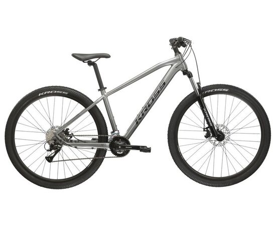Велосипед KROSS Hexagon 3.0 M 29 (серый/гранатовый), Цвет: серый, Размер рамы: M