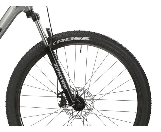 Велосипед KROSS Hexagon 3.0 M 29 (серый/гранатовый), Цвет: серый, Размер рамы: M, изображение 4