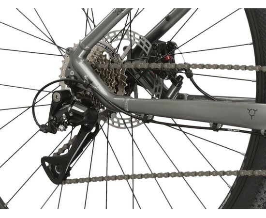 Велосипед KROSS Hexagon 3.0 M 29 (серый/гранатовый), Цвет: серый, Размер рамы: M, изображение 9