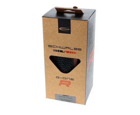 Велосипедная покрышка Schwalbe G-ONE R 28x1,70 (45-622), Super Race, TLE, складная (Transparent Sidewall), Цвет: черный, Ширина: 1.70" (43 мм), изображение 5