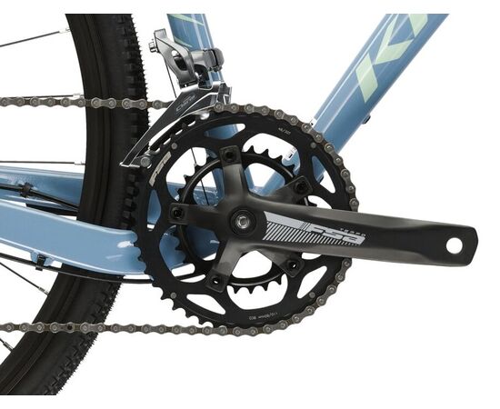 Велосипед KROSS Esker 1.0 M 28 (голубой/серый), Цвет: голубой, Размер рамы: M, изображение 10