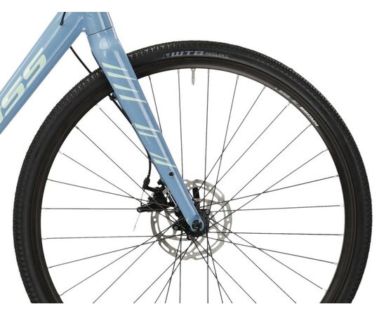 Велосипед KROSS Esker 1.0 M 28 (голубой/серый), Цвет: голубой, Размер рамы: M, изображение 4