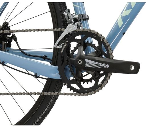 Велосипед KROSS Esker 1.0 M 28 (голубой/серый), Цвет: голубой, Размер рамы: M, изображение 8