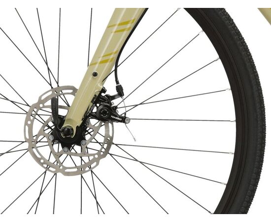 Велосипед KROSS Esker 1.0 M 28 (бежевый/золотой), Цвет: бежевый, Размер рамы: L, изображение 10