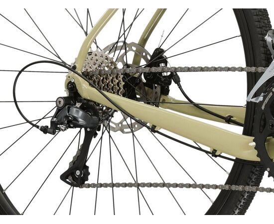 Велосипед KROSS Esker 1.0 M 28 (бежевый/золотой), Цвет: бежевый, Размер рамы: L, изображение 6