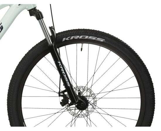 Велосипед KROSS Lea 2.0 D 29 (мятный/фиолетовый), Цвет: серый, Размер рамы: L, изображение 4