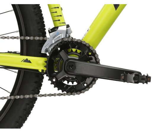 Велосипед KROSS Level 1.0 M 29 (зелёный/чёрный), Цвет: салатовый, Размер рамы: L, изображение 4