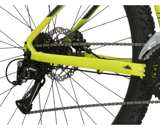 Велосипед KROSS Level 1.0 M 29 (зелёный/чёрный), Цвет: салатовый, Размер рамы: L, изображение 6