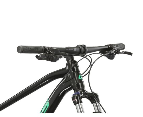 Велосипед KROSS Level 1.0 M 29 (чёрный/зелёный), Цвет: черный, Размер рамы: XL, изображение 10