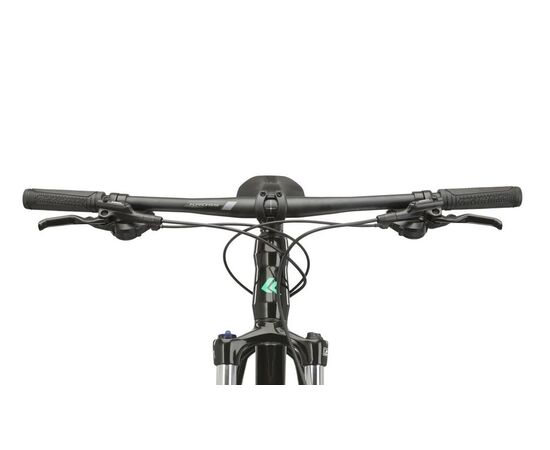 Велосипед KROSS Level 1.0 M 29 (чёрный/зелёный), Цвет: черный, Размер рамы: XL, изображение 14