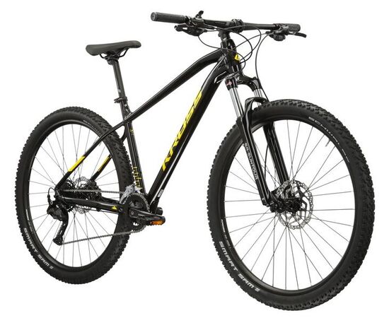 Велосипед KROSS Level 2.0 M 29 (чёрный/жёлтый), Цвет: черный, Размер рамы: M, изображение 2