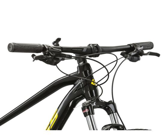 Велосипед KROSS Level 2.0 M 29 (чёрный/жёлтый), Цвет: черный, Размер рамы: M, изображение 7