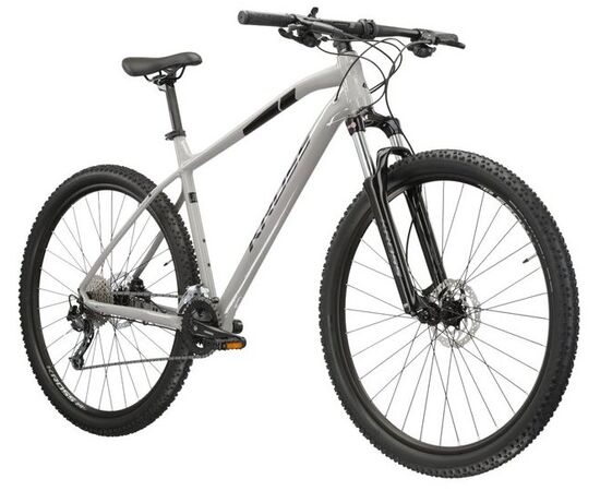 Велосипед KROSS Level 3.0 M 29 (серый/чёрный), Цвет: серый, Размер рамы: M, изображение 3