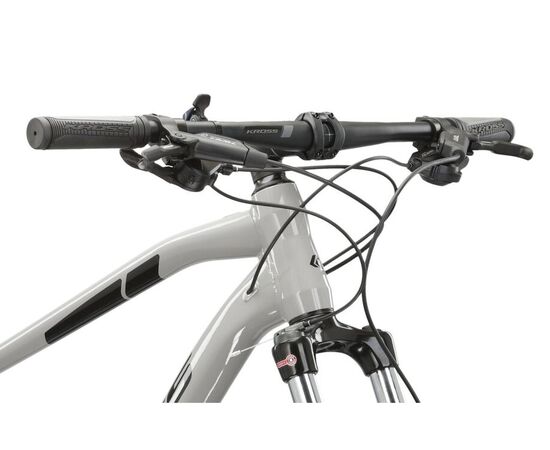 Велосипед KROSS Level 3.0 M 29 (серый/чёрный), Цвет: серый, Размер рамы: M, изображение 8