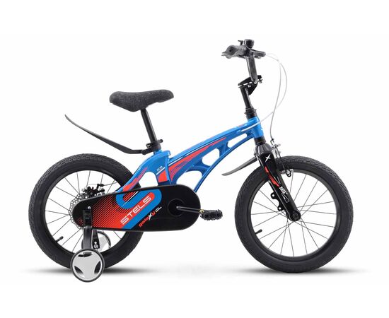 Детский велосипед Stels Galaxy KMD 16" (синий), Цвет: синий, Размер рамы: 9,2"