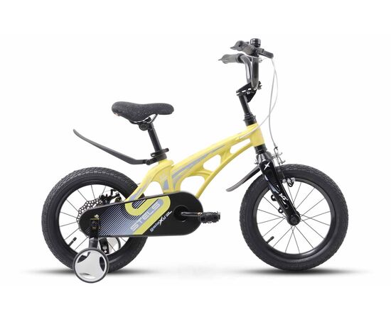 Детский велосипед Stels Galaxy KMD 14" (жёлтый), Цвет: жёлтый, Размер рамы: 8,3"