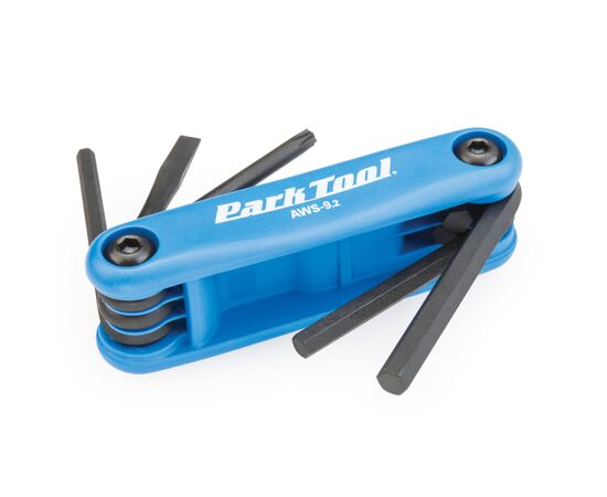 Мультитул ParkTool AWS-9.2 (шестигранники 4/5/6мм, T25 и плоская отвертка), изображение 2