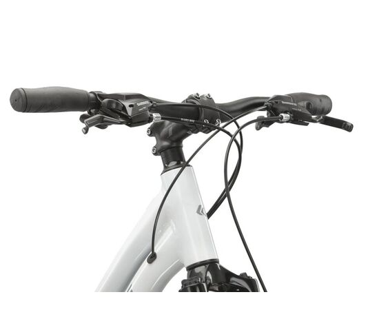 Велосипед KROSS Evado 3.0 D 28 (белый/глянцевая сталь), Цвет: белый, Размер рамы: L, изображение 8