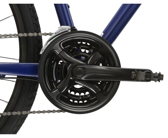 Велосипед KROSS Evado 3.0 M 28 (темно-синий/серебристый матовый), Цвет: синий, Размер рамы: M, изображение 10