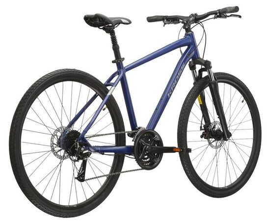 Велосипед KROSS Evado 3.0 M 28 (темно-синий/серебристый матовый), Цвет: синий, Размер рамы: M, изображение 3