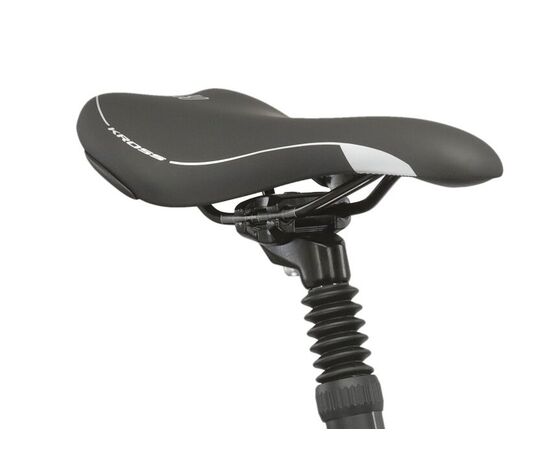 Велосипед KROSS Evado 4.0 M 28 (черный/зеленый матовый), изображение 12