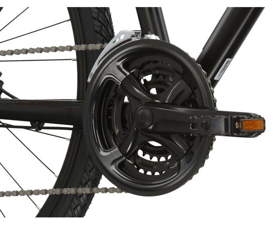 Велосипед KROSS Evado 4.0 M 28 (черный/зеленый матовый), изображение 9