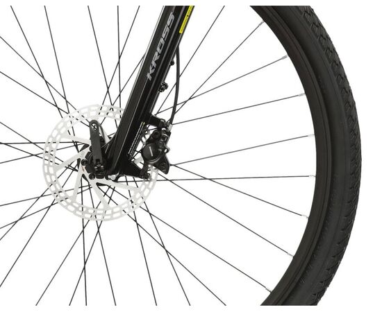 Велосипед KROSS Evado 4.0 D 28 (рубиновый/черный глянец), изображение 6