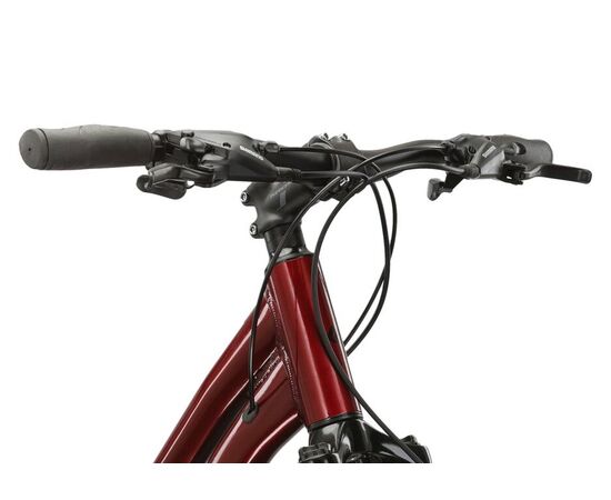 Велосипед KROSS Evado 4.0 D 28 (рубиновый/черный глянец), изображение 7
