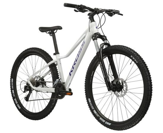 Велосипед KROSS Lea 4.0 D 29 (жемчужный/фиолетовый), Цвет: белый, Размер рамы: M, изображение 2
