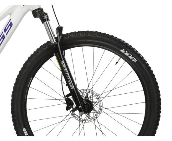 Велосипед KROSS Lea 4.0 D 29 (жемчужный/фиолетовый), Цвет: белый, Размер рамы: M, изображение 4