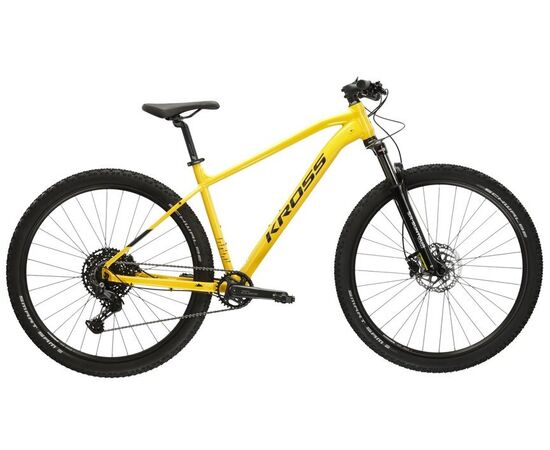 Велосипед KROSS Level 4.0 M 29 (жёлтый/чёрный), Цвет: жёлтый, Размер рамы: L