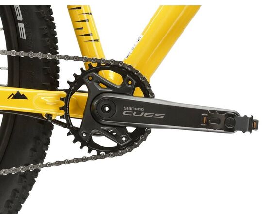 Велосипед KROSS Level 4.0 M 29 (жёлтый/чёрный), Цвет: жёлтый, Размер рамы: L, изображение 10