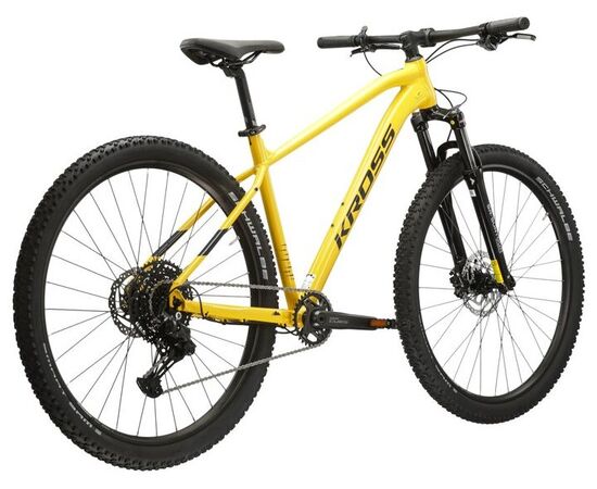 Велосипед KROSS Level 4.0 M 29 (жёлтый/чёрный), Цвет: жёлтый, Размер рамы: L, изображение 3