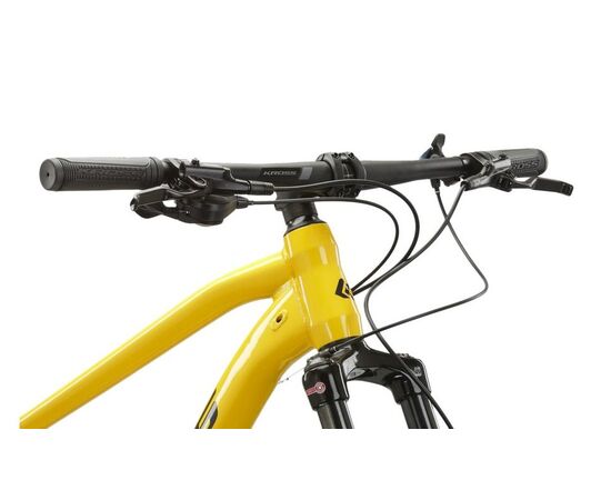 Велосипед KROSS Level 4.0 M 29 (жёлтый/чёрный), Цвет: жёлтый, Размер рамы: L, изображение 7