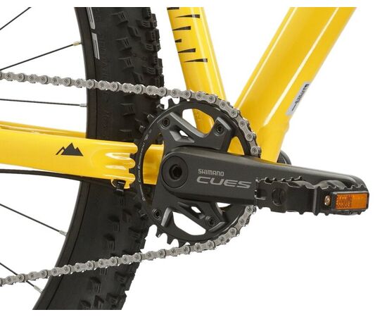 Велосипед KROSS Level 4.0 M 29 (жёлтый/чёрный), Цвет: жёлтый, Размер рамы: L, изображение 9